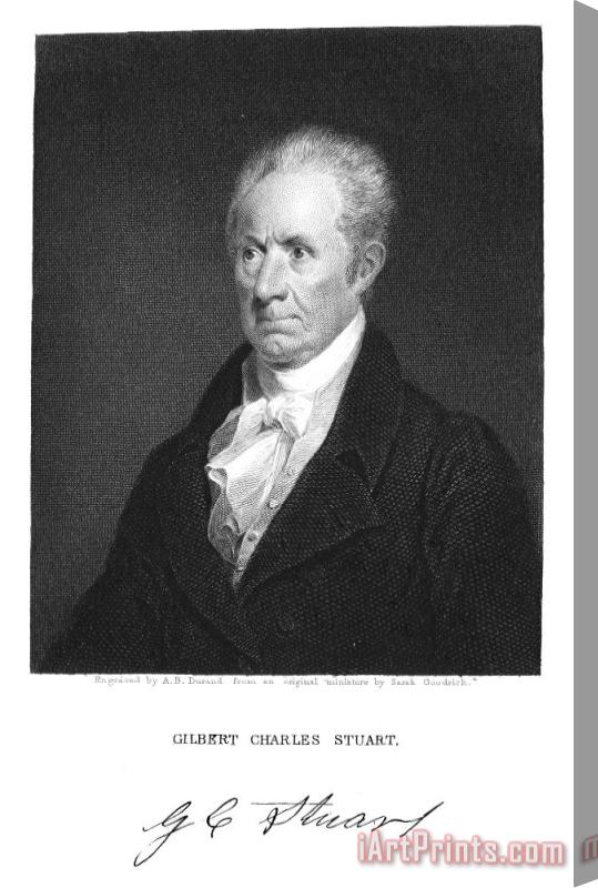 Others Gilbert Stuart (1755-1828) Stretched Canvas Painting / Canvas Art