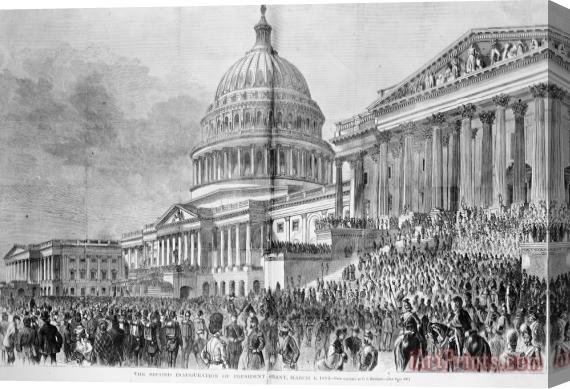 Others Grants Inauguration, 1873 Stretched Canvas Print / Canvas Art