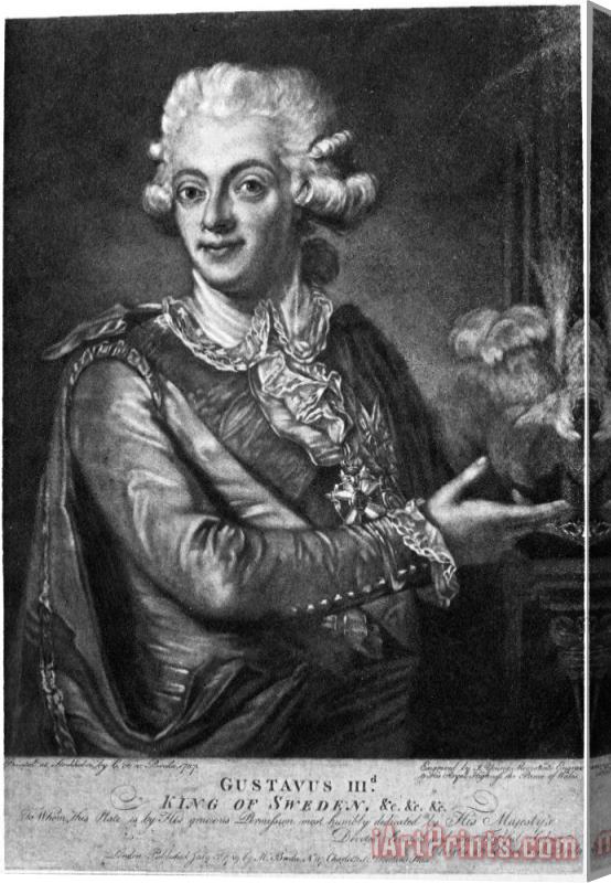 Others Gustavus IIi (1746-1792) Stretched Canvas Print / Canvas Art