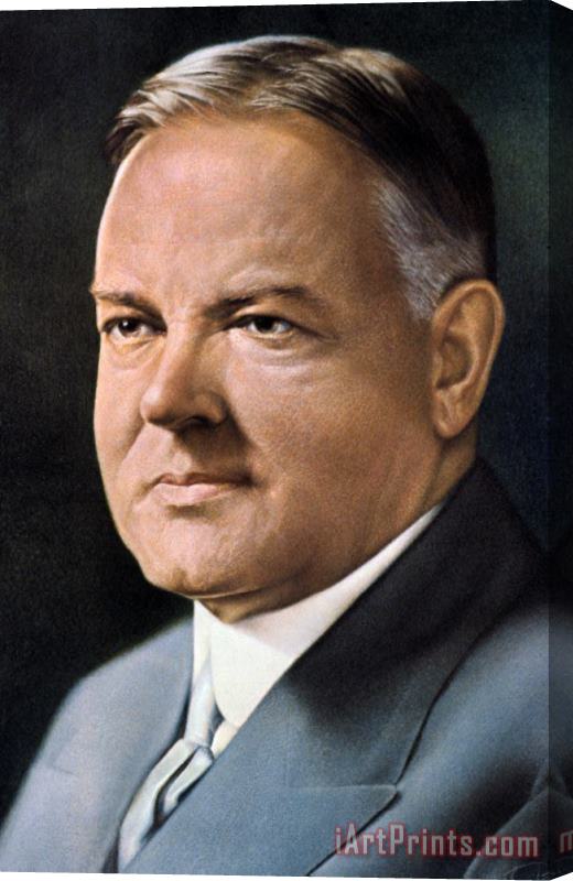 Others Herbert Hoover (1874-1964) Stretched Canvas Painting / Canvas Art
