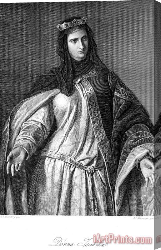 Others Isabella I (1451-1504) Stretched Canvas Print / Canvas Art