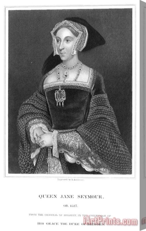 Others Jane Seymour (1509-1537) Stretched Canvas Print / Canvas Art