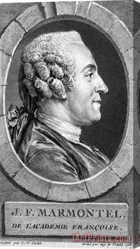 Others Jean Marmontel (1723-1799) Stretched Canvas Print / Canvas Art