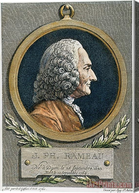 Others Jean Philippe Rameau Stretched Canvas Painting / Canvas Art