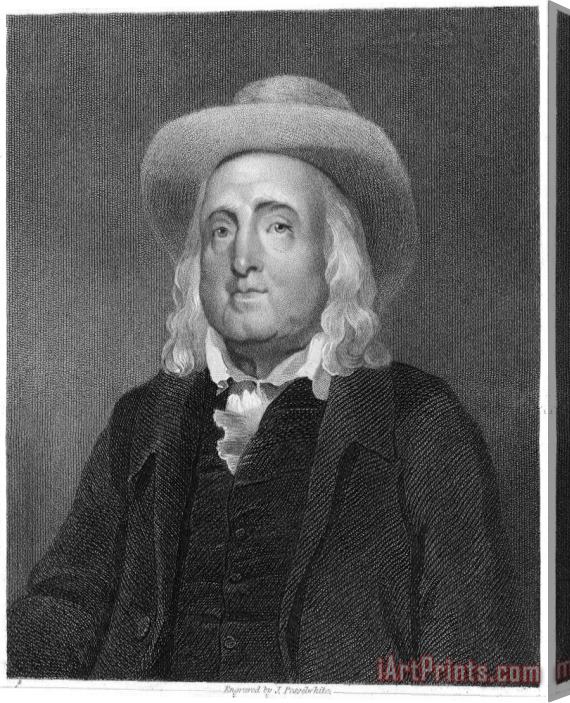 Others Jeremy Bentham (1748-1832) Stretched Canvas Print / Canvas Art