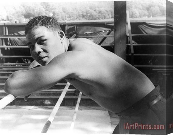 Others Joe Louis (1914-1981) Stretched Canvas Print / Canvas Art