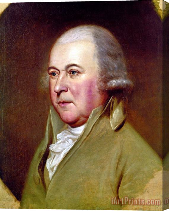 Others John Adams (1735-1826) Stretched Canvas Print / Canvas Art
