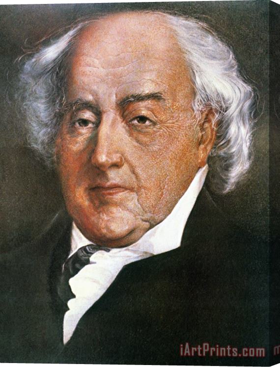 Others John Adams (1735-1826) Stretched Canvas Painting / Canvas Art