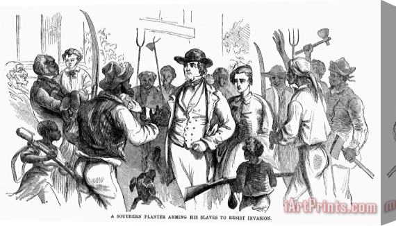 Others John Browns Raid, 1859 Stretched Canvas Print / Canvas Art