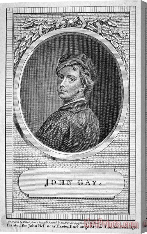 Others John Gay (1685-1732) Stretched Canvas Print / Canvas Art