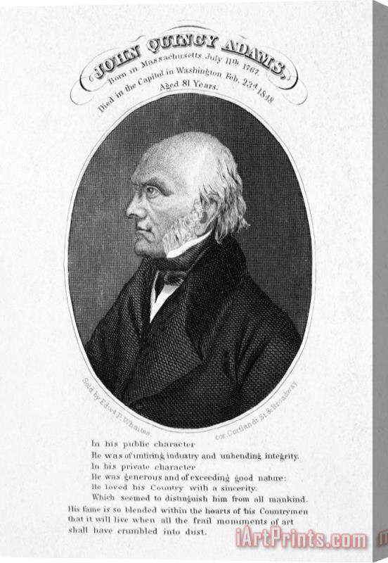 Others John Quincy Adams Stretched Canvas Painting / Canvas Art