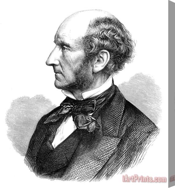 Others John Stuart Mill Stretched Canvas Painting / Canvas Art