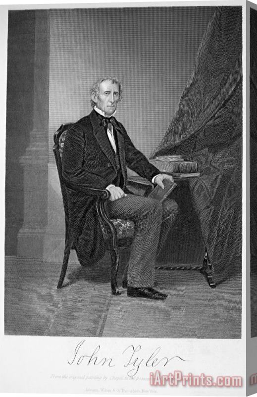Others John Tyler (1790-1862) Stretched Canvas Print / Canvas Art