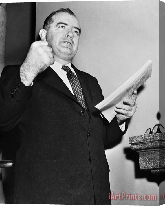 Others JOSEPH McCARTHY (1908-1957) Stretched Canvas Print / Canvas Art