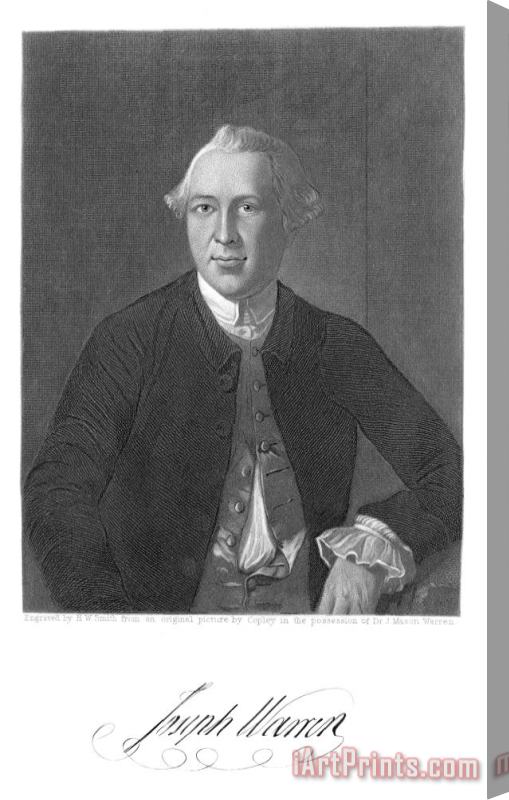 Others Joseph Warren (1741-1775) Stretched Canvas Print / Canvas Art