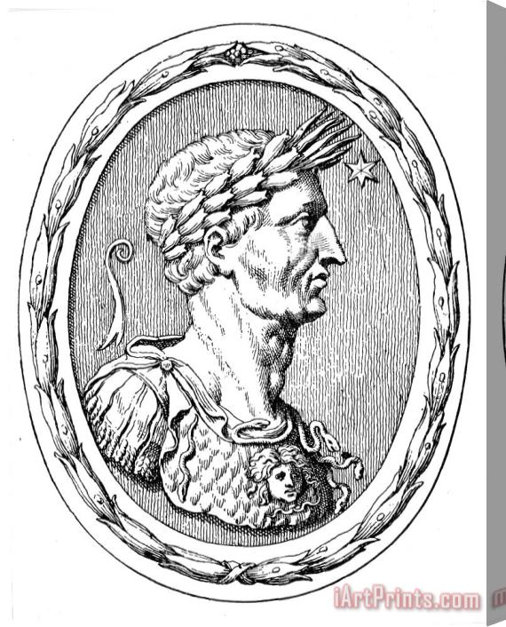 Others Julius Caesar (100-44 B.c.) Stretched Canvas Print / Canvas Art