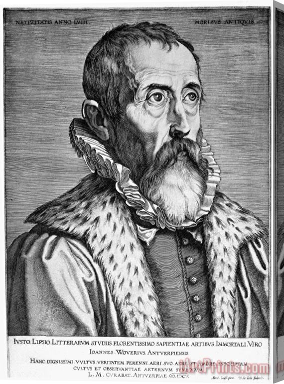 Others Justus Lipsius (1547-1606) Stretched Canvas Print / Canvas Art