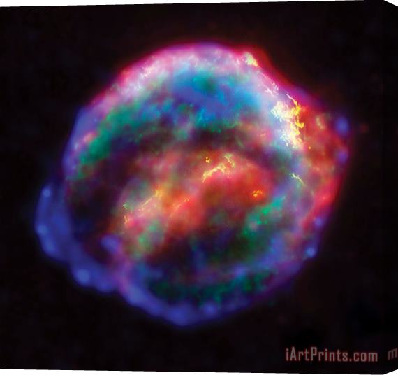 Others Kepler's Supernova Stretched Canvas Print / Canvas Art