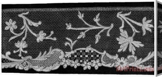 Others LACE, 18th CENTURY Stretched Canvas Print / Canvas Art