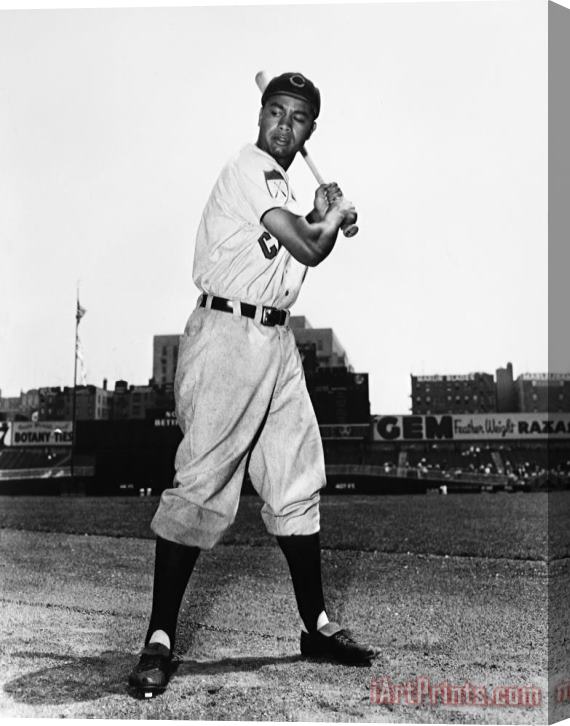 Others Larry Doby (1923-2003) Stretched Canvas Print / Canvas Art