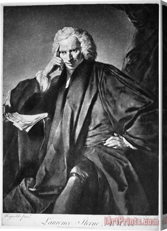 Others Laurence Sterne (1713-1768) Stretched Canvas Print / Canvas Art
