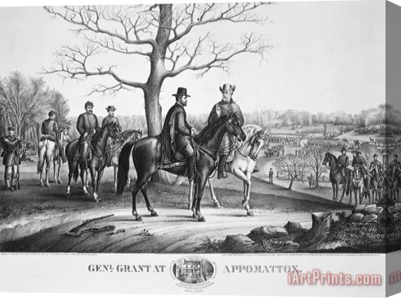 Others Lees Surrender, 1865 Stretched Canvas Print / Canvas Art