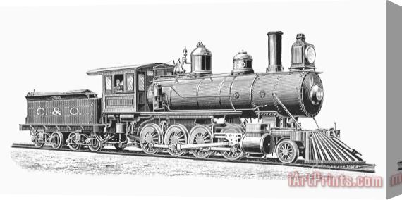 Others Locomotive, 1893 Stretched Canvas Print / Canvas Art