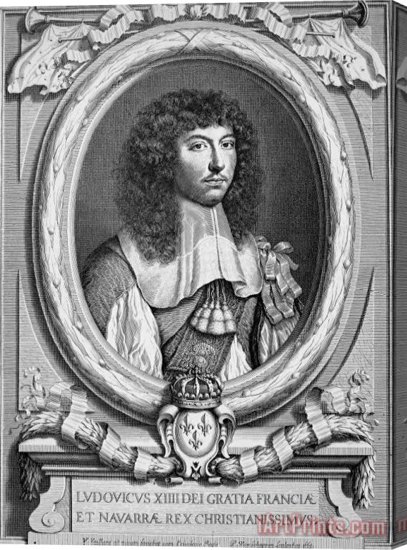 Others Louis Xiv (1638-1715) Stretched Canvas Print / Canvas Art