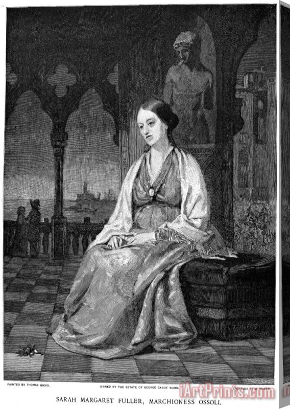 Others Margaret Fuller (1810-1850) Stretched Canvas Print / Canvas Art