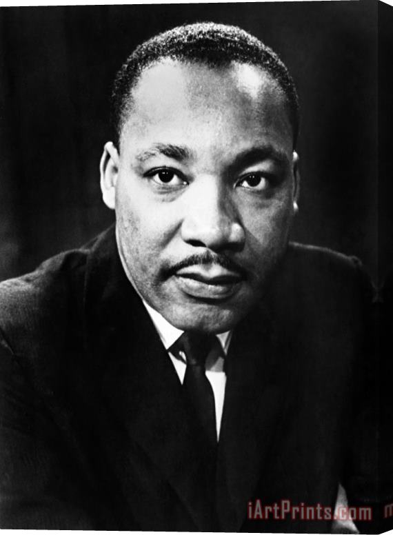 Others MARTIN LUTHER KING, Jr Stretched Canvas Print / Canvas Art