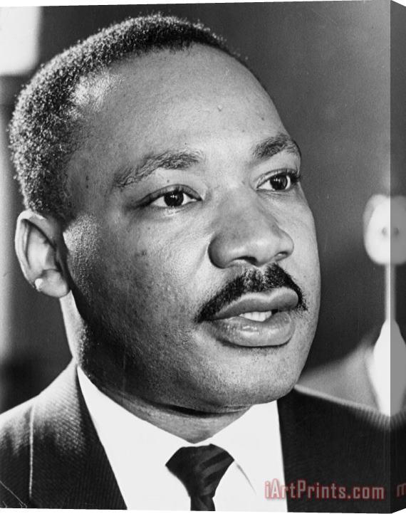 Others Martin Luther King, Jr Stretched Canvas Print / Canvas Art