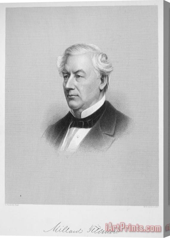 Others Millard Fillmore (1800-1874) Stretched Canvas Print / Canvas Art ...