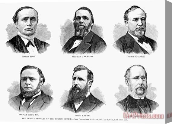 Others Mormon Apostles, 1877 Stretched Canvas Painting / Canvas Art