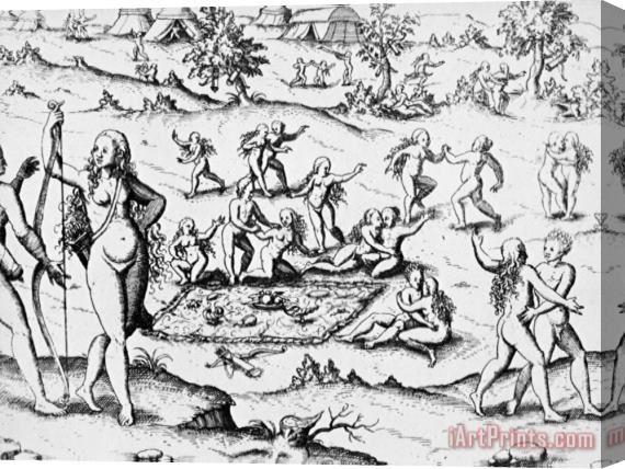 Others New World: Amazons, 1599 Stretched Canvas Print / Canvas Art