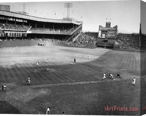 Others New York: Polo Grounds Stretched Canvas Painting / Canvas Art