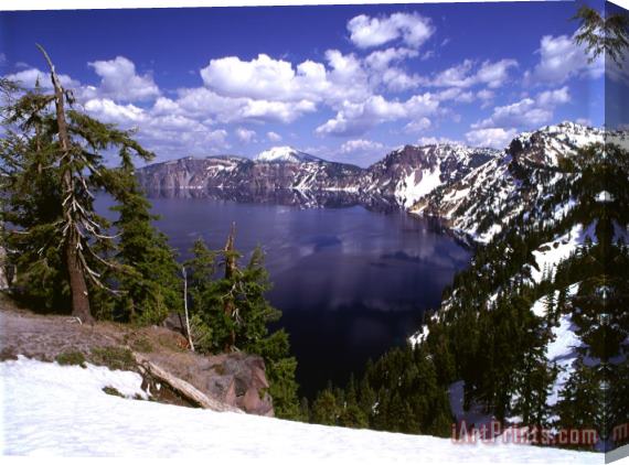 Others Oregon Crater Lake Stretched Canvas Print / Canvas Art