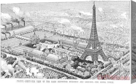 Others Paris Exposition, 1889 Stretched Canvas Print / Canvas Art