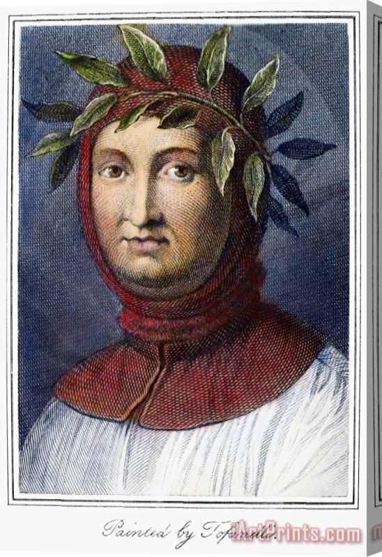 Others Petrarch (1304-1374) Stretched Canvas Print / Canvas Art