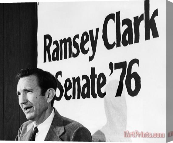 Others Ramsey Clark (1927- ) Stretched Canvas Print / Canvas Art