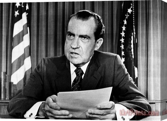 Others Richard Nixon (1913-1994) Stretched Canvas Painting / Canvas Art