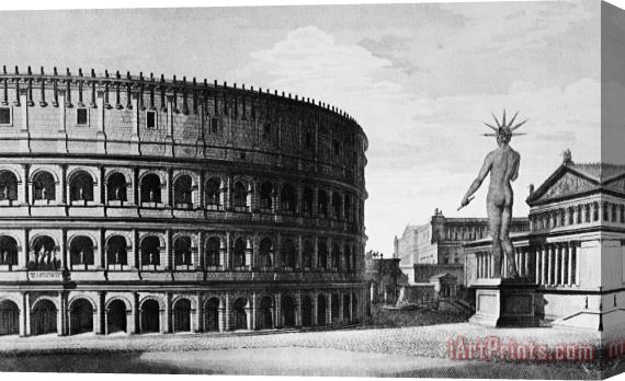 Others Rome: Colossus Of Nero Stretched Canvas Print / Canvas Art