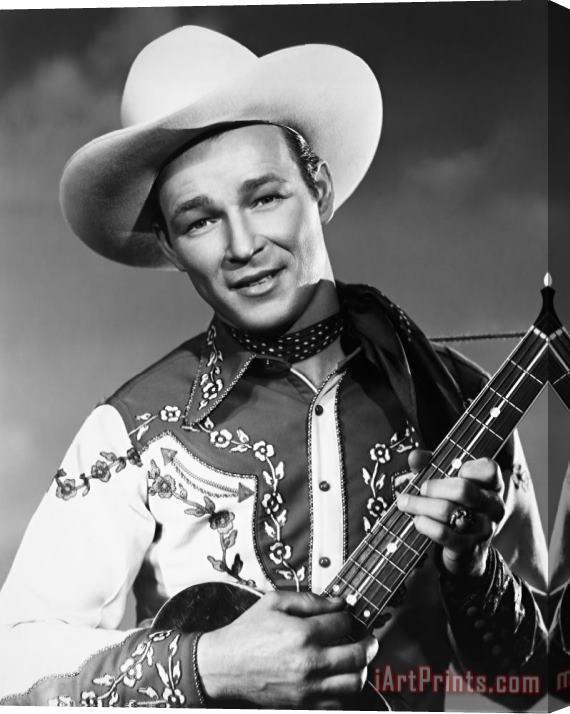 Others Roy Rogers (1912-1998) Stretched Canvas Print / Canvas Art