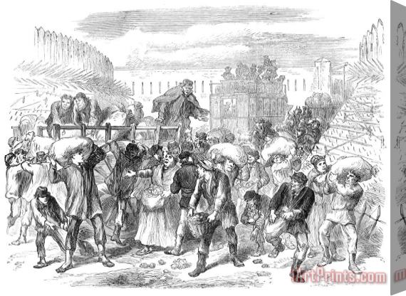 Others Siege Of Paris, 1871 Stretched Canvas Painting / Canvas Art