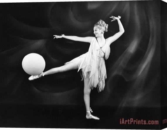 Others Silent Film Still: Dancing Stretched Canvas Print / Canvas Art