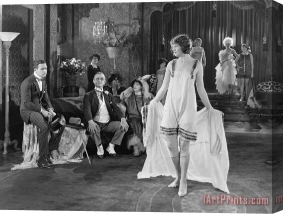 Others Silent Film Still: Fashion Stretched Canvas Painting / Canvas Art