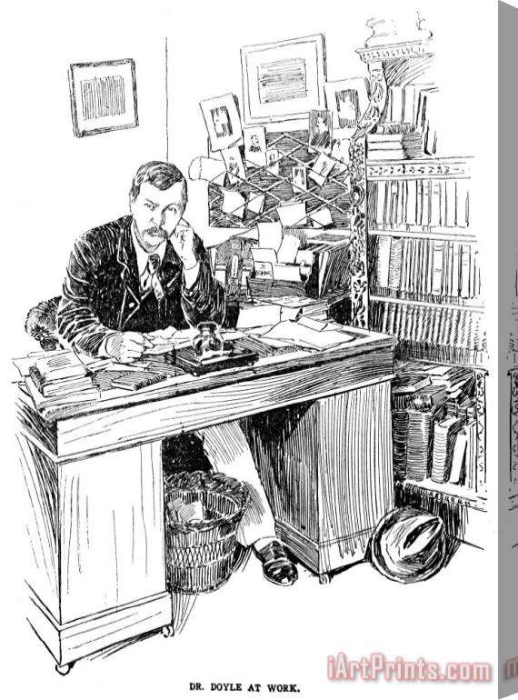 Others Sir Arthur Conan Doyle (1859-1930) Stretched Canvas Print / Canvas Art