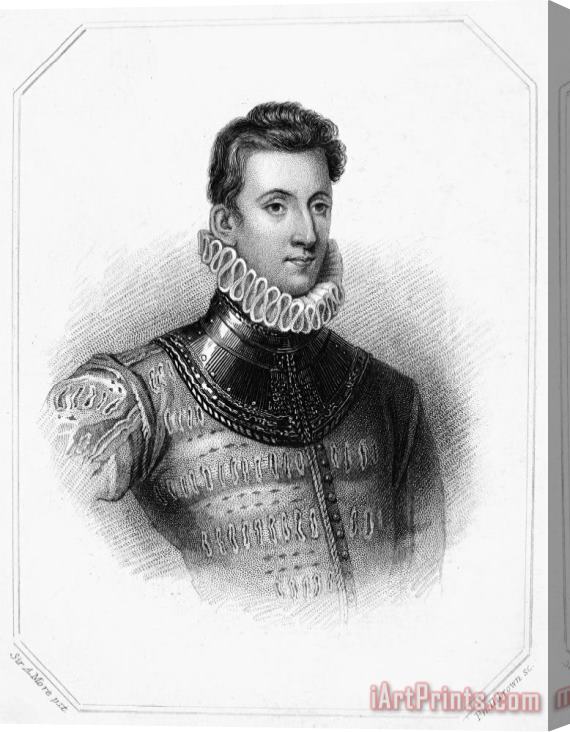 Others Sir Philip Sidney (1554-1586) Stretched Canvas Painting / Canvas Art