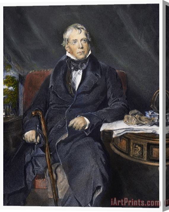 Others Sir Walter Scott Stretched Canvas Print / Canvas Art