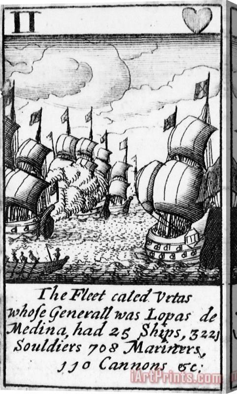 Others Spanish Armada, 1588 Stretched Canvas Print / Canvas Art