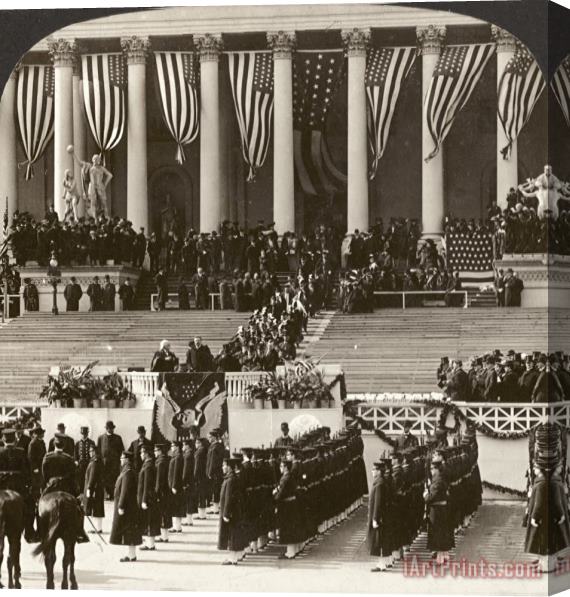 Others T. Roosevelt Inauguration Stretched Canvas Print / Canvas Art